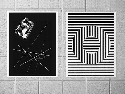 Astro Signal Poster 10 astronaut black and white geometric illustration poster space steve bullock
