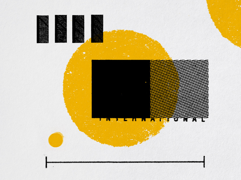 Ephemeral Appropriation steve bullock overprint halftone geometric