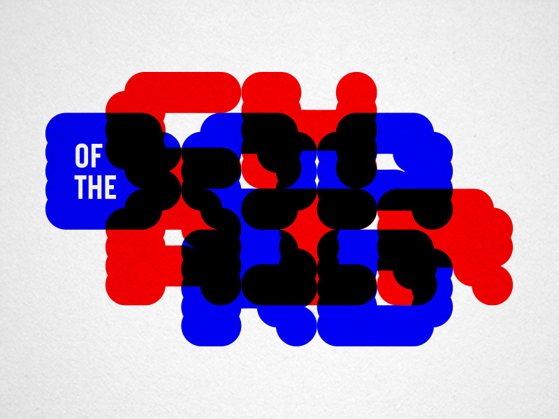 Chair of the Board identity overprint identity logo typography type
