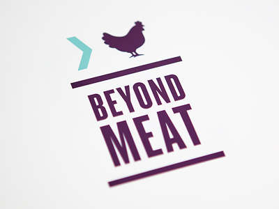 Beyond Meat Logo Option beyond meat chicken greater than letterpress logo steve bullock
