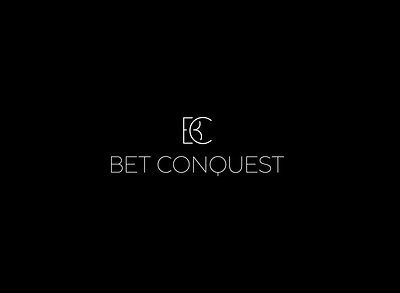 Bet Conquest Logo branding graphic design logo