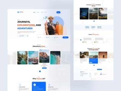 Travel Agency Landing Page