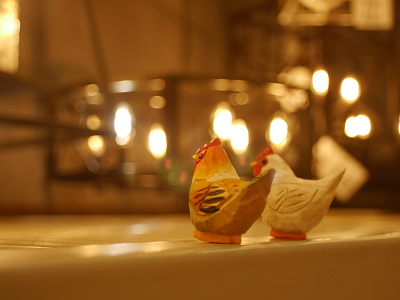 Chickens 1 bokeh chickens lights photography