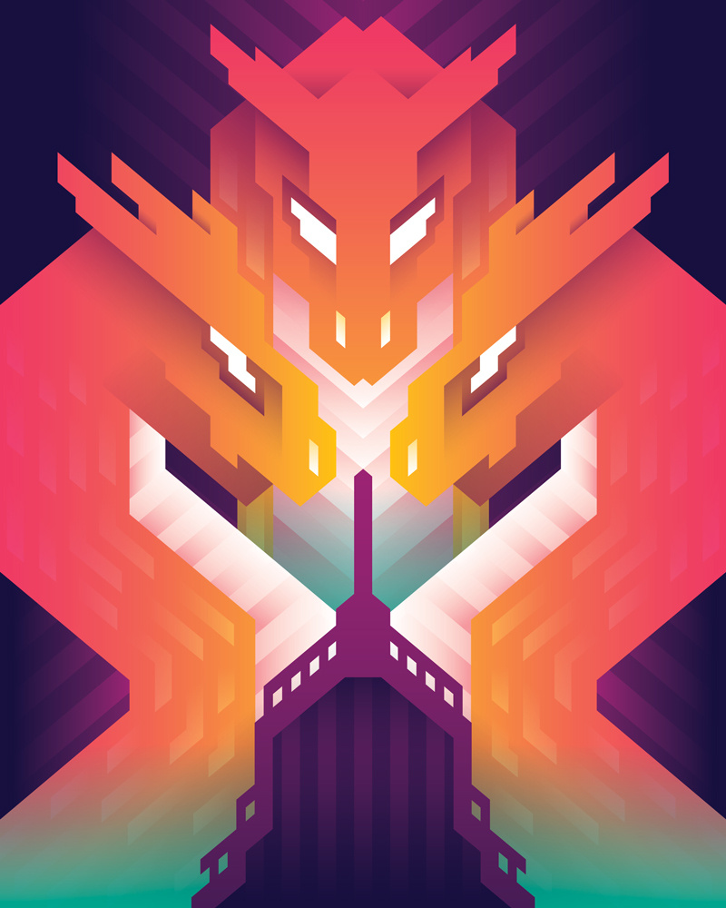 Dribbble - hydra-final-8x10.jpg by Hayden Aube