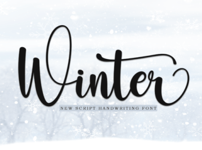 Winter Font