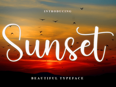 Sunset Font