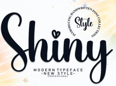 Shiny Font