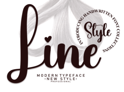 Line Font