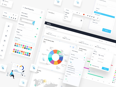 Dashboard Builder For Bi Reports - UI Kit