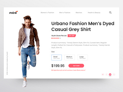 Fashion Shop Web UI