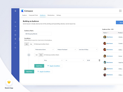 Build An Audience Ui