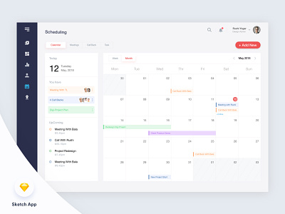 Scheduling Made Simple 1st shot admin dashboard admin panel adobe xd android minimal scheduling made simple sketchapp typography ui ux vector