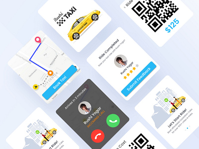 Taxi_Smartwatch App Ui Kit