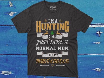 hunting t-shirt design hunting design hunting illustration hunting t shirt design hunting vector