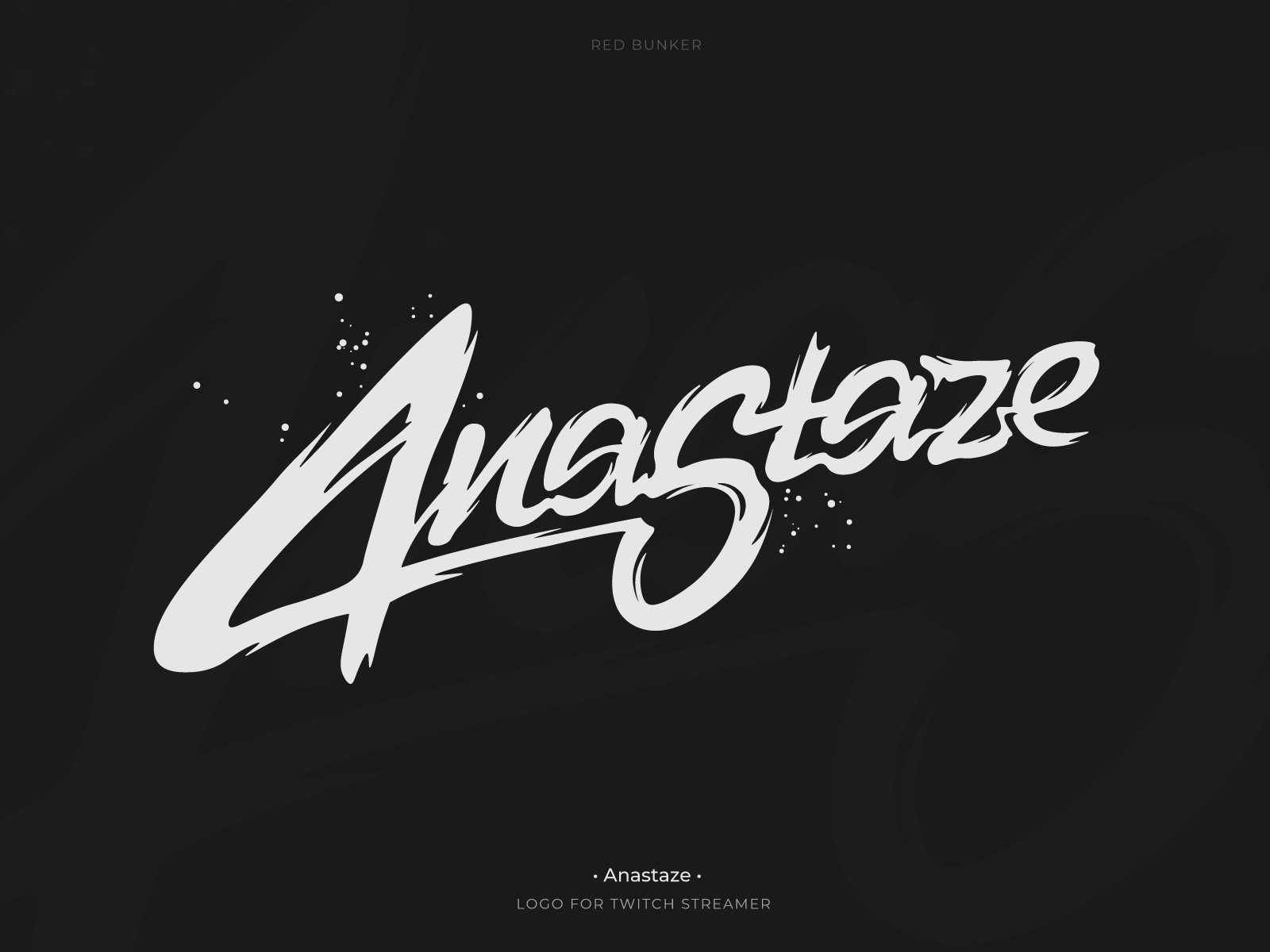 ANASTAZE letter LOGO by RED BUNKER on Dribbble