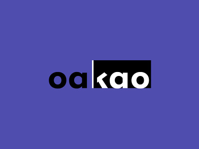 Daily Logo Challenge - Oakao branding canva daily dailylogochallenge design fashion illustration logo vector