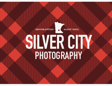 Silver City photography logo minneapolis photography plaid st paul