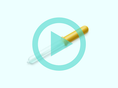 Medicine Dropper Icon Creation icon tutor tutorial video web