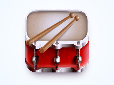 Drums Master Apps Icon beat drum drums icon icons ios ipad iphone