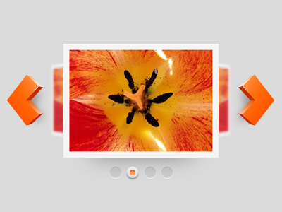 Slider arrow orange slider ui web