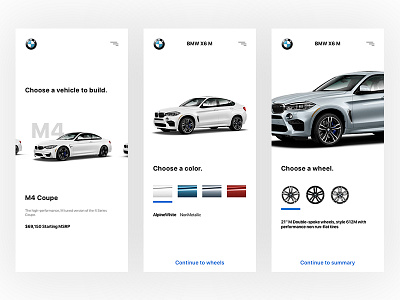 Bmw car configurator