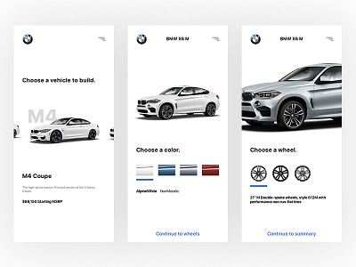 Bmw Car Configurator #2