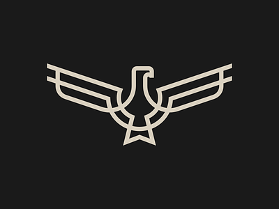 Eagle bird branding design eagle graphic design icon illustration logo minimal symbol vector wings