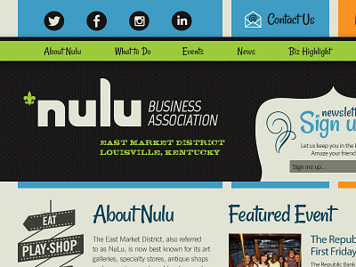 Nulu Business Association css3 html5 responsive web design rwd web design wordpress