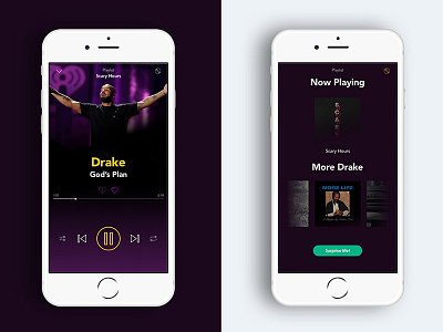 Music App - Mobile Design app design mobile music pattern sketch ui ux