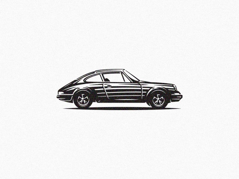 Porsche 911 911 automotive car classic classic cars design etching garage illustration porsche retro scratchboard vehicle vintage