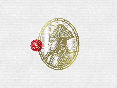 Napoleon Emblem bonaparte emblem emperor illustration napoleon retro vintage