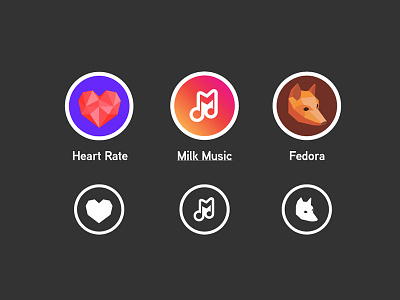 icons for apps apps ar fedora heart icons milk vr