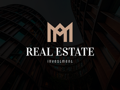 Real Estate Logo brand branding creative identity logo realestate