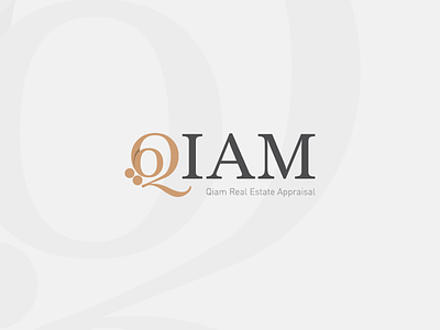 Qiam real estate appraisal appraisal brand creative estate identity logo logos real