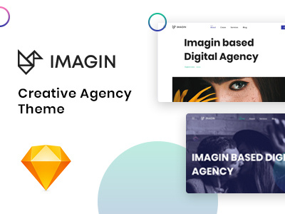 Imagin – Creative Agency Sketch