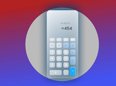 Calculator 3d animation app branding dailyui design graphic design illustration logo ui