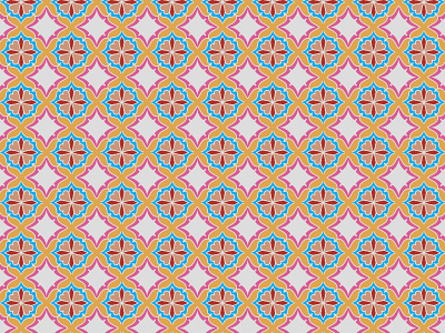 Geometric KDP Pattern Coloring pages vector