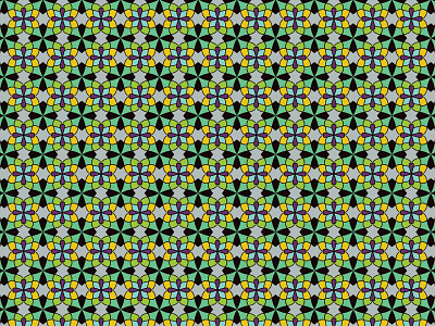 KDP Geometric Coloring Pattern striped