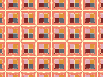 KDP Geometric Coloring Pattern trendy