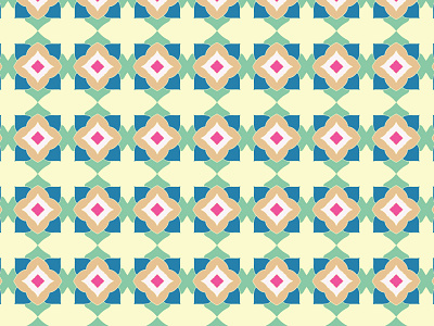 Geometric KDP Pattern Coloring pages decoration