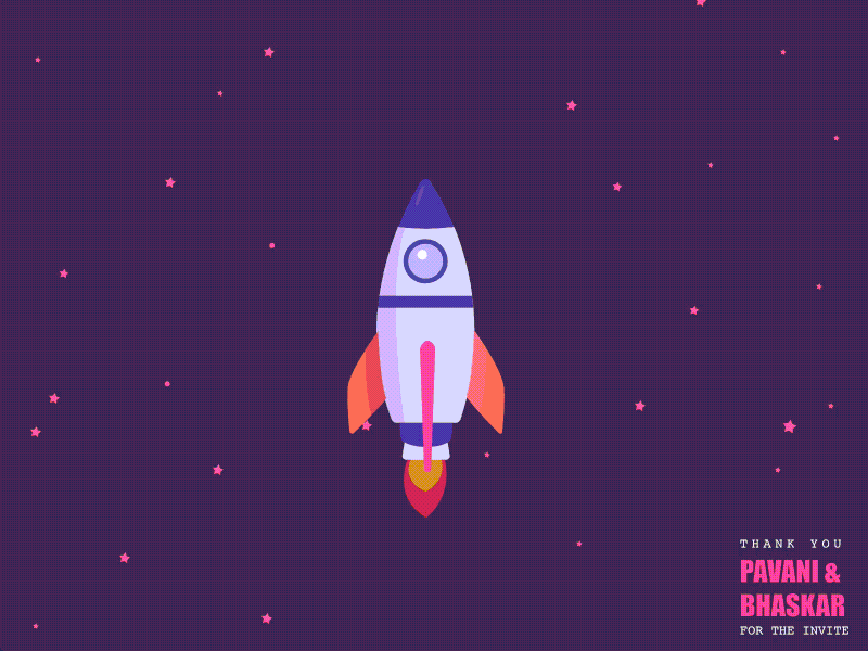 Rocket astronaut debut dribbble first firstshot happy invite rocket space spaceman thank you
