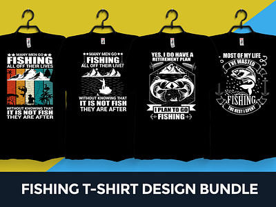 FISHING T-SHIRT DESIGN BUNDLE