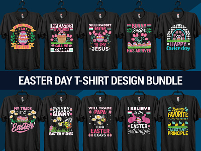 EASTER DAY T-SHIRT DESIGN BUNDLE