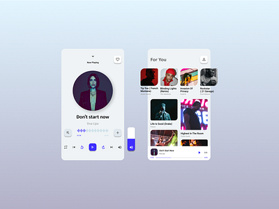 music player android app design app design music app player player ui ui design uxdesign