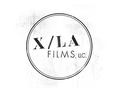 X/LA Films logo texture