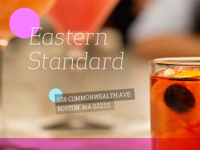 Eastern Standard - Gardenias & Mint Post blog design graphic graphic design neon thin type