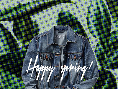 Happy Spring Fever - Jean Jacket Craze blog denim green spring