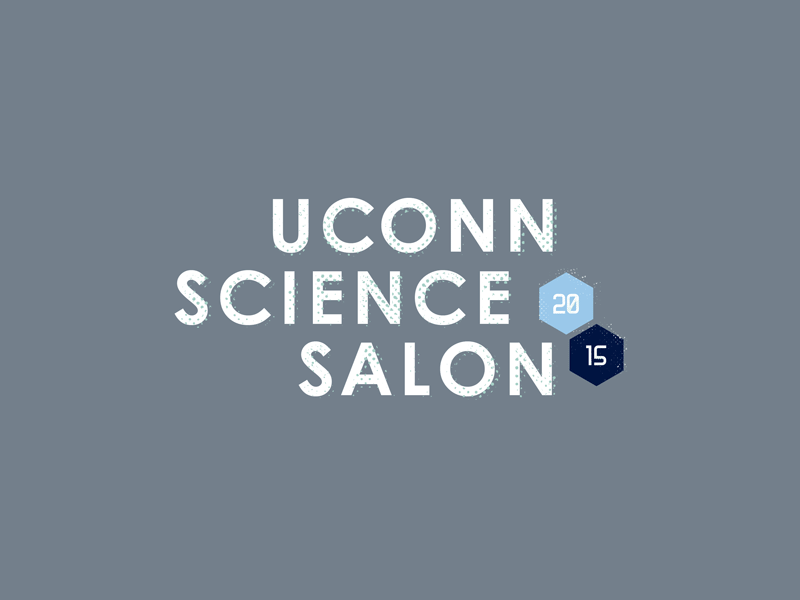 UConn Science Salon Logo branding science