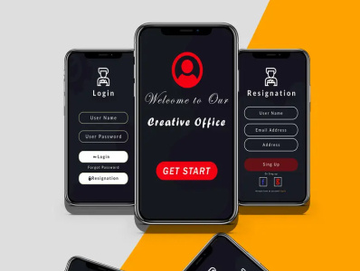 Sample Android App UI/UX Design. 3d adobe illustrator adobe photoshop animation app branding design graphic design illustration logo motion graphics ui ui design ux design vector