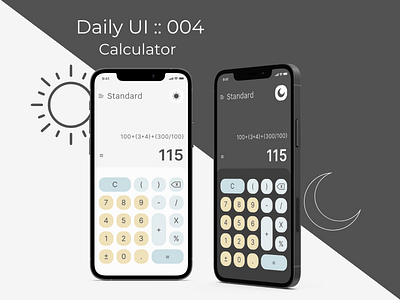 Daily UI : 004 | Calculator
